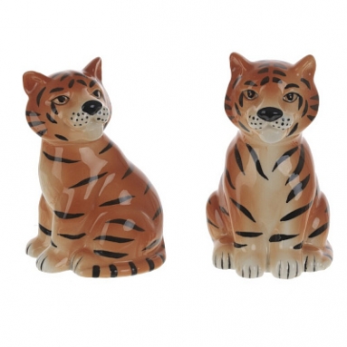 Фигурка декоративная "Тигр", L5,5 W6,5 H9 см, 2в.