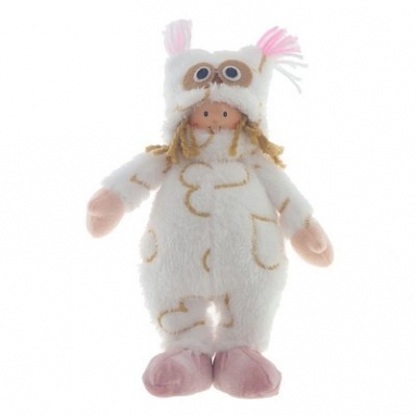 Игрушка набивная "Девочка", L18 W6,5 H26 см