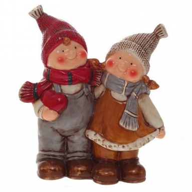 Фигурка декоративная "Дети", L18 W8,5 H20,5 см
