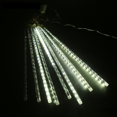 Гирлянда "Сосульки Спираль", Ш:2,4, В:0,5 м, 2W УМС, Н.С.,SMD LED-384-220V, БЕЛЫЙ