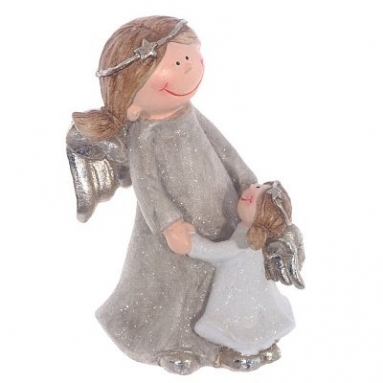 Фигурка декоративная "Ангел", L12 W11 H16,5 см