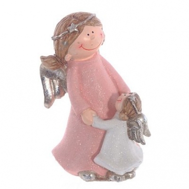Фигурка декоративная "Ангел", L12 W11 H16,5 см