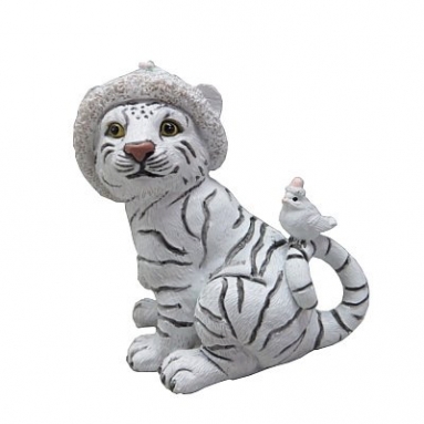 Фигурка декоративная "Тигр", L10,5 W5,5 H10 см