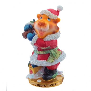 Фигурка декоративная "Тигр", 2в, L6 W5 H9 см