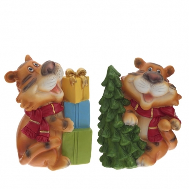 Копилка "Тигр", L9 W6,5 H10,5 см, 2 в.