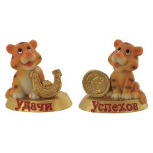 Фигурка декоративная "Тигр", L6 W4 H5,5 см, 2в.