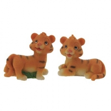 Фигурка декоративная "Тигр", L5 W2,5 H5 см, 2в.