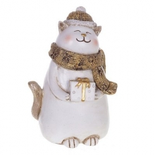 Фигурка декоративная "Кот", L9 W8 H14 см