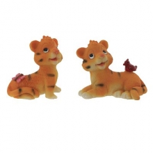 Фигурка декоративная "Тигр", L6 W4 H6 см, 2в.