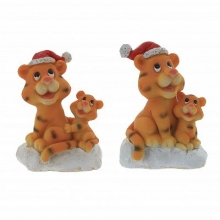 Фигурка декоративная "Тигр", L5 W3,5 H6,5 см, 2в.