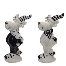 Фигурка декоративная "Олень", L5,5 W5,5 H10 см, 2в.